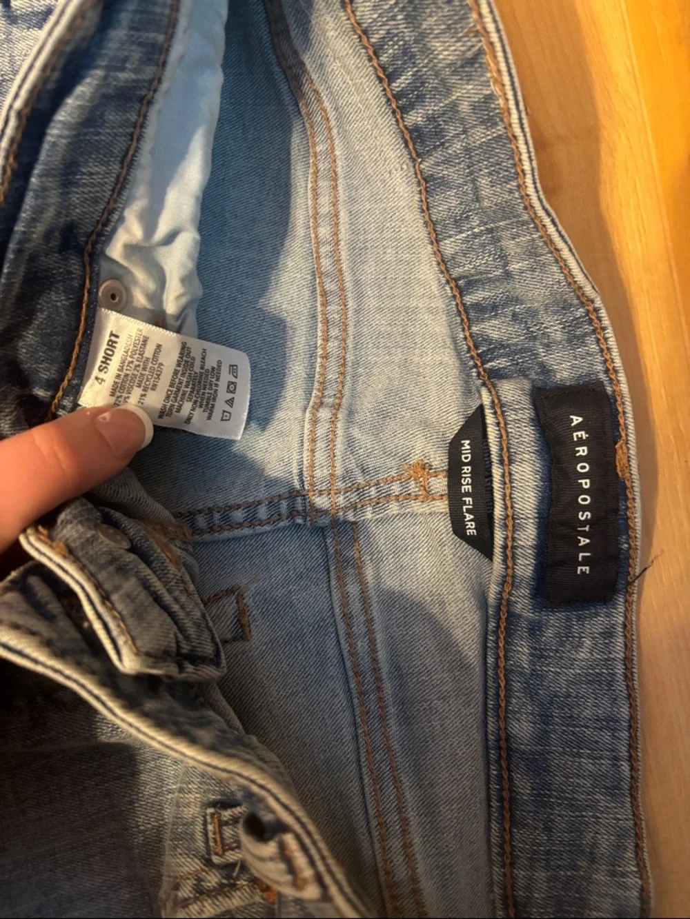 Aeropostale Light Blue Flared Jeans - Set of Three - Picture 2 of 11